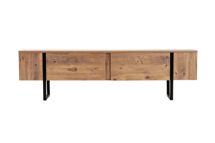 Nordure Mueble para TV Serenity - Pino Atlántico y Negro